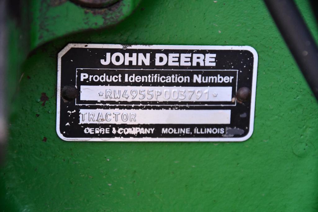 1990 John Deere 4955 MFWD tractor