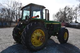 1990 John Deere 4955 MFWD tractor