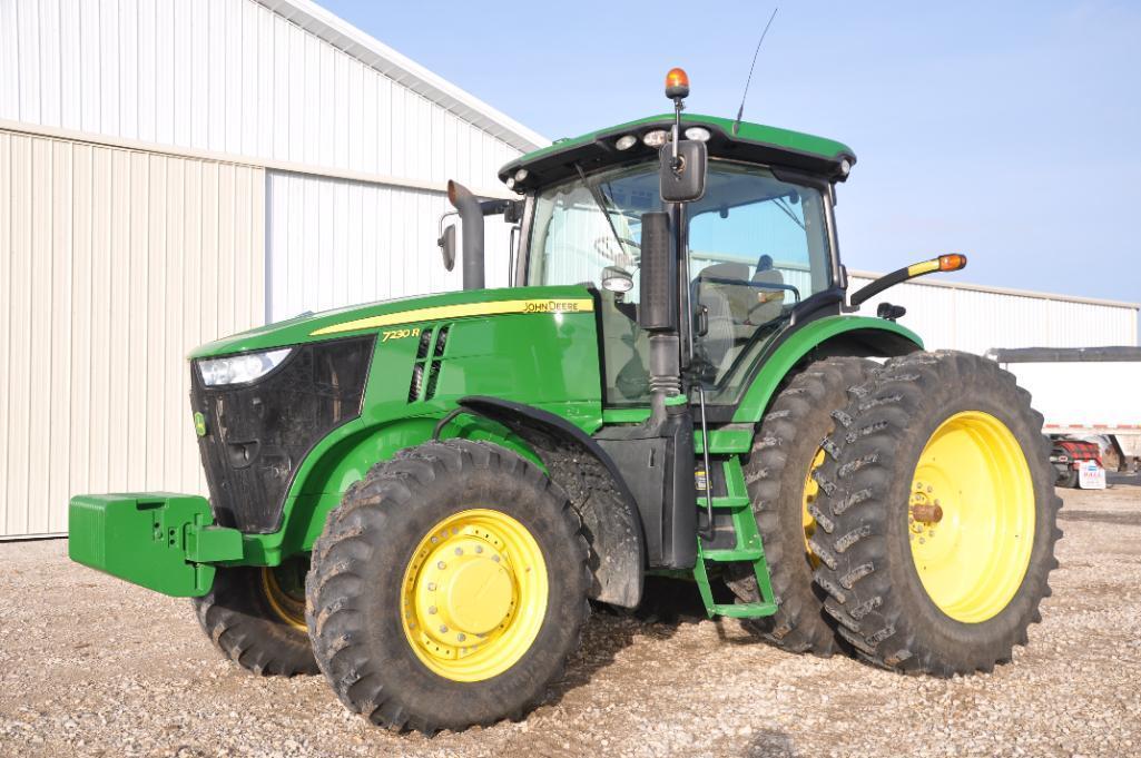 2013 John Deere 7230R MFWD tractor
