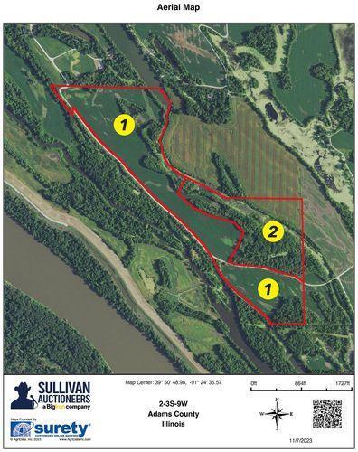 Tract 2 - 36.17 surveyed acres