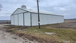 Tract 4 - 3.0 surveyed acres+/- with Home, Outbuildings, Grain Bins