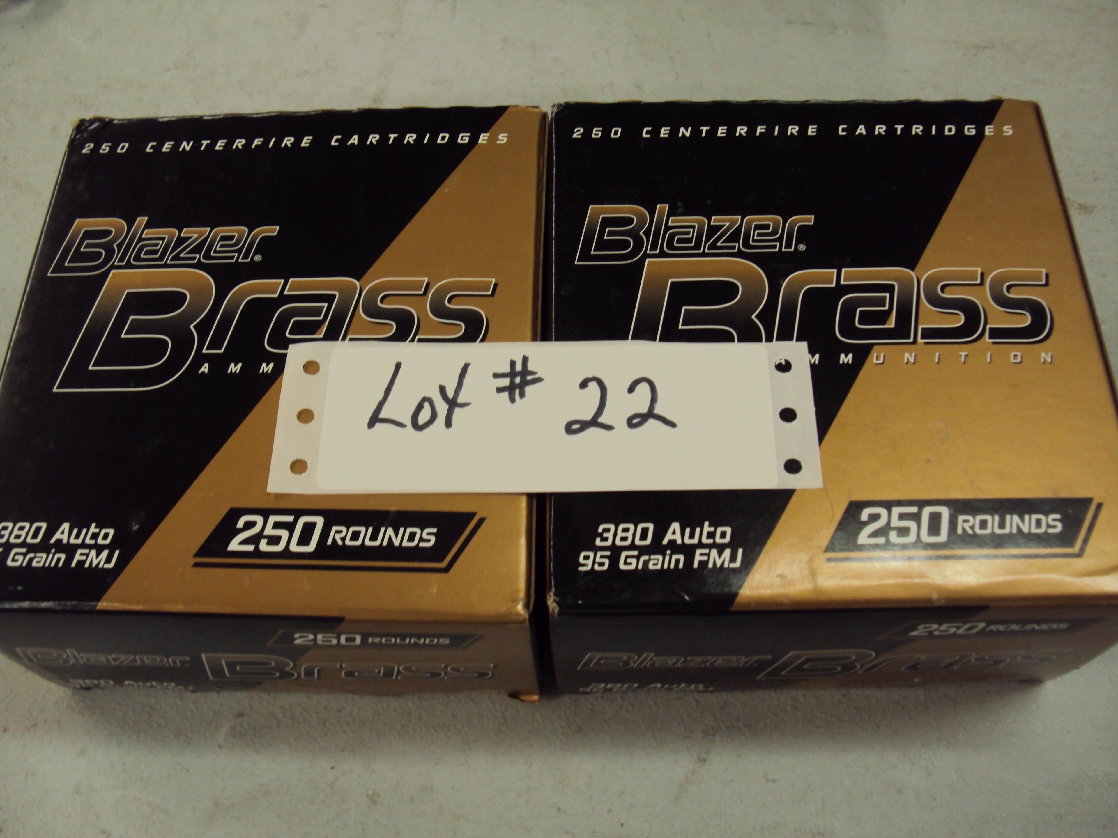 500 ROUNDS CCI/SPEER 380 AMMO