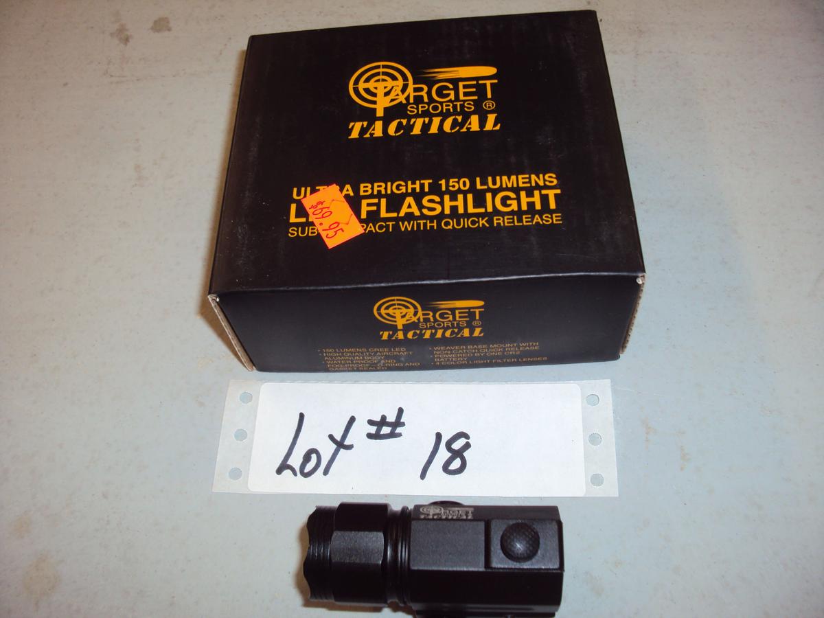 TARGET TACTICAL FLASHLITE QUICK RELEASE NIB