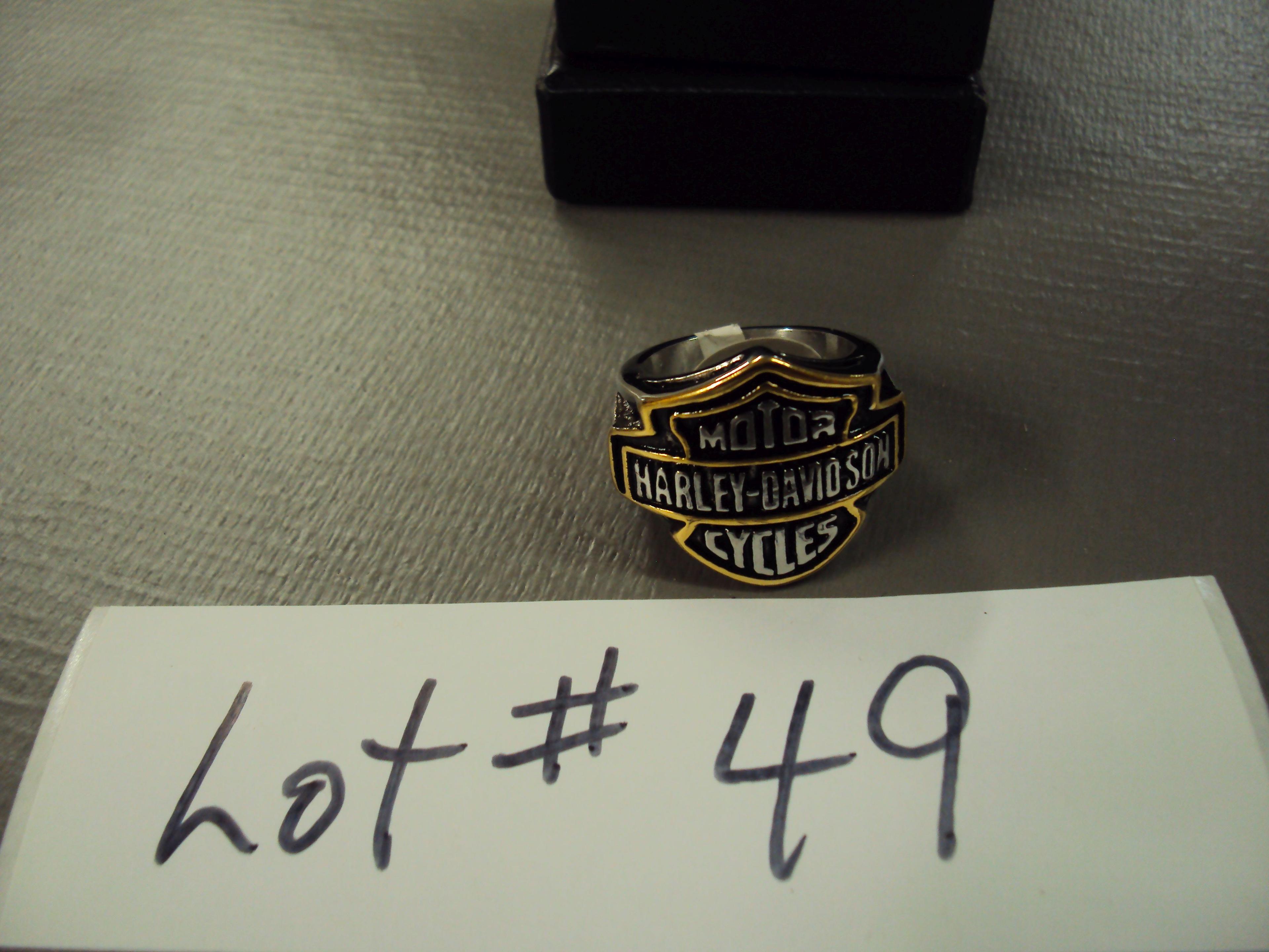 HARLEY DAVIDSON RING - SIZE 10