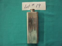 EARLY FLASK MADE IN SHEFFIELD ENGLAND - GREAT SHAPE