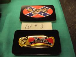COMMEMORATIVE INDIAN MOTORCYCLE KNIFE