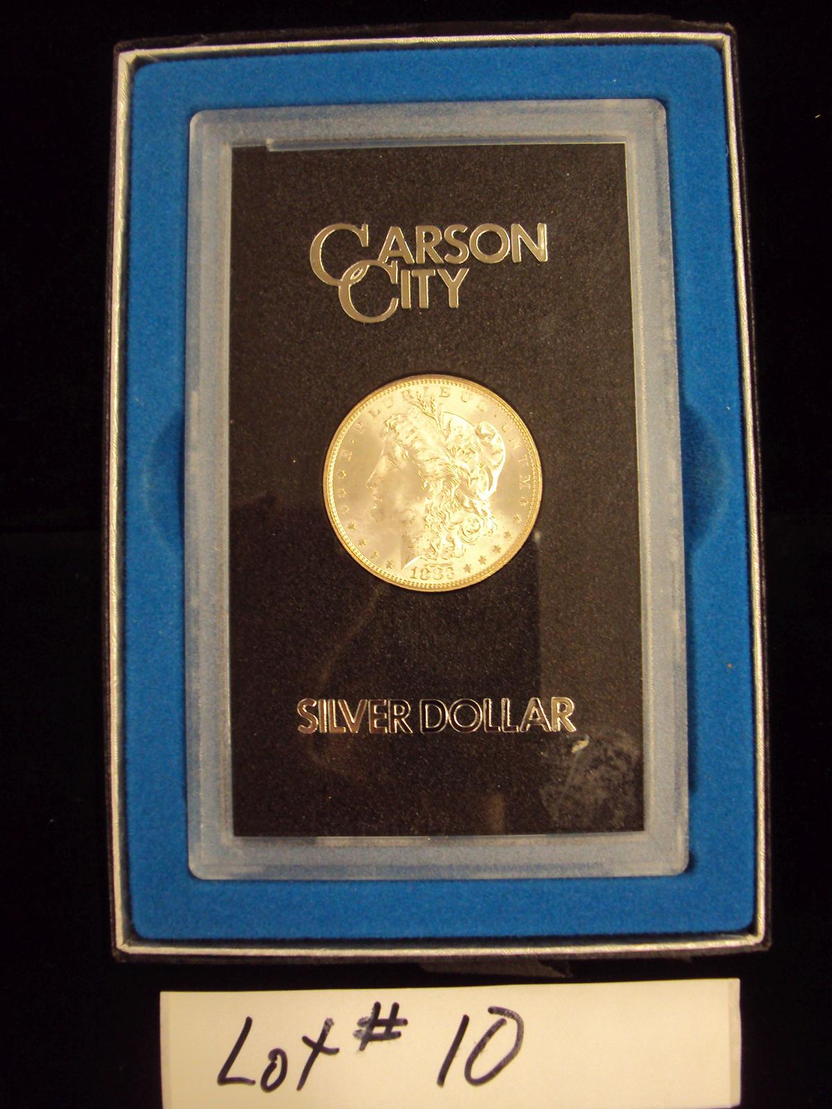 1883 CARSON CITY SILVER DOLLAR