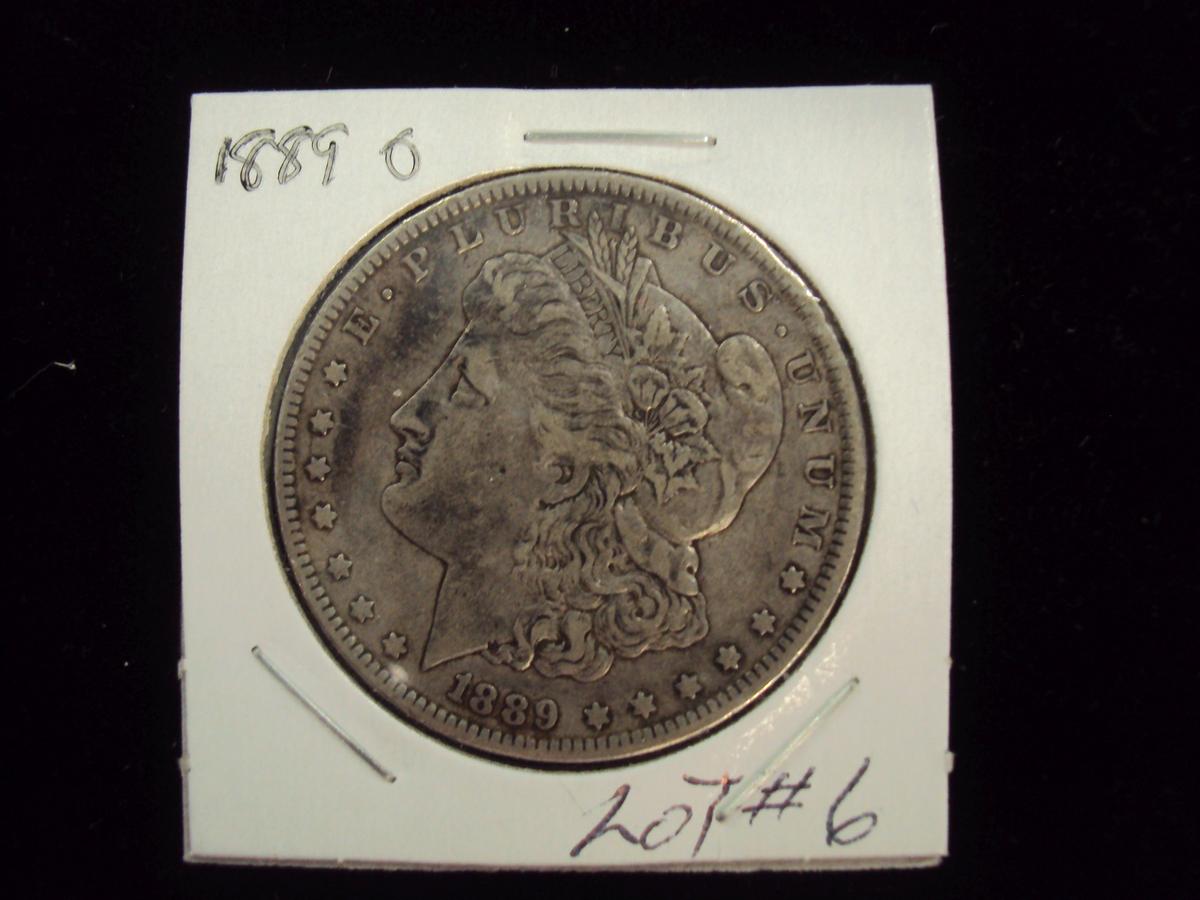 1889-O  MORGAN SILVER DOLLAR