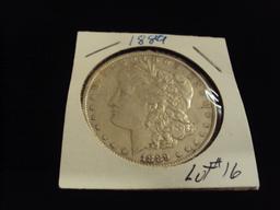 1889 MORGAN SILVER DOLLAR