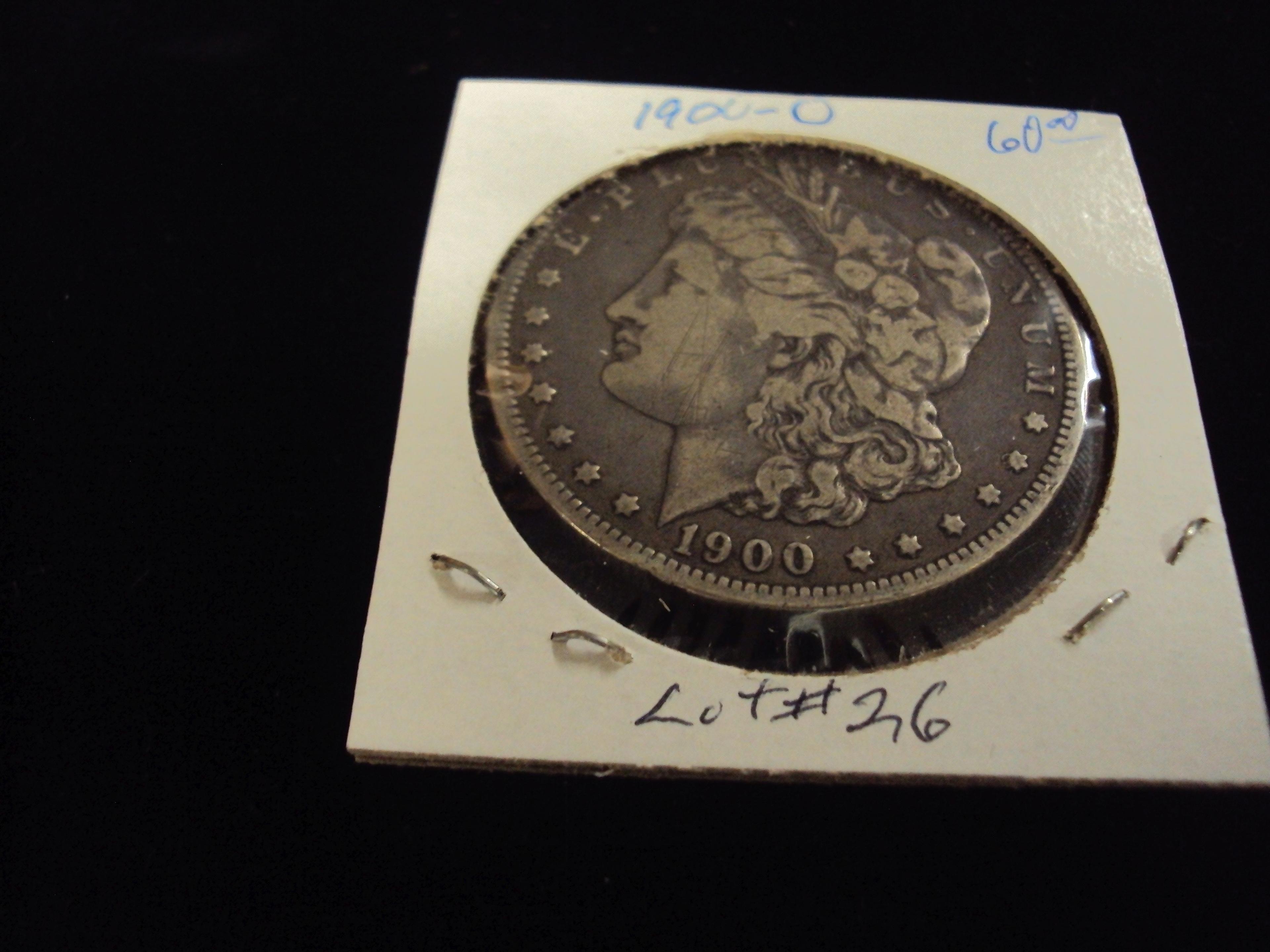 1900-O MORGAN SILVER DOLLAR