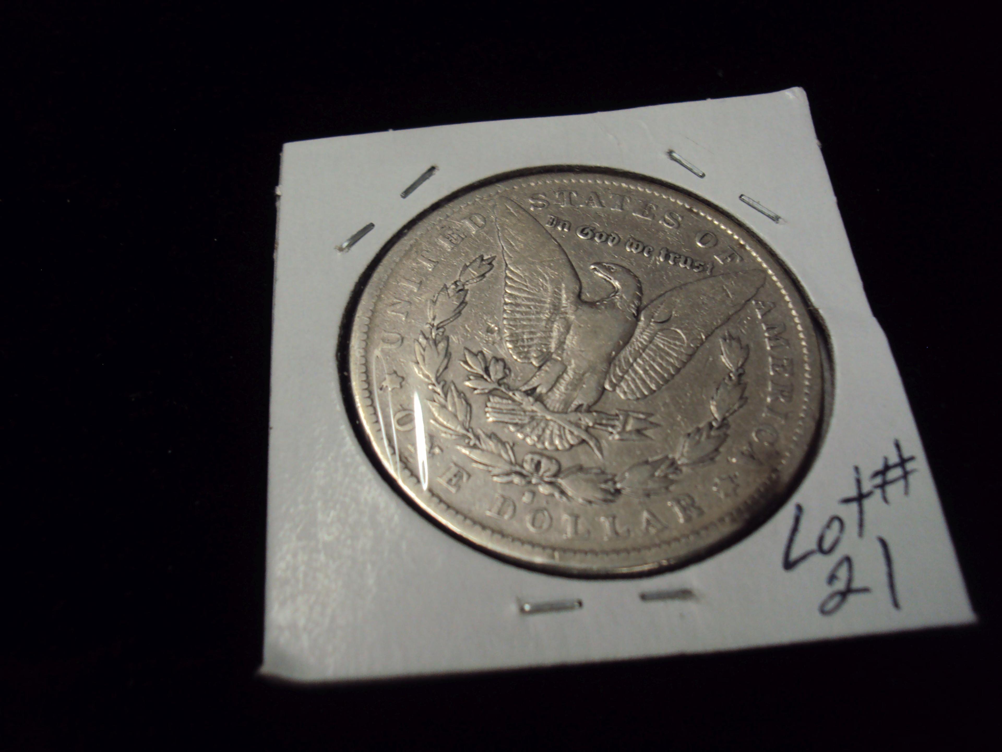 1891-S MORGAN SILVER DOLLAR