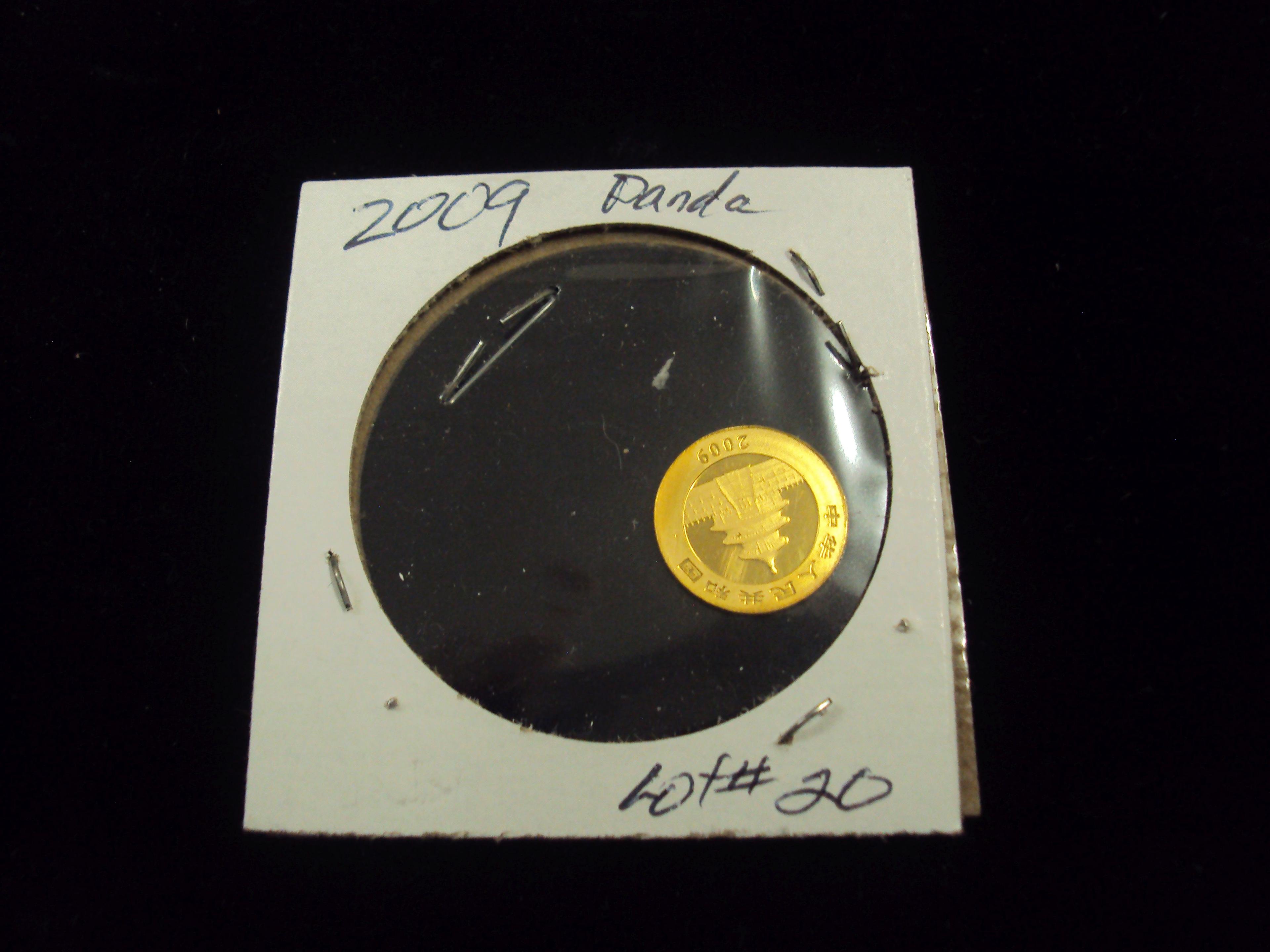 2009 PANDA GOLD COIN