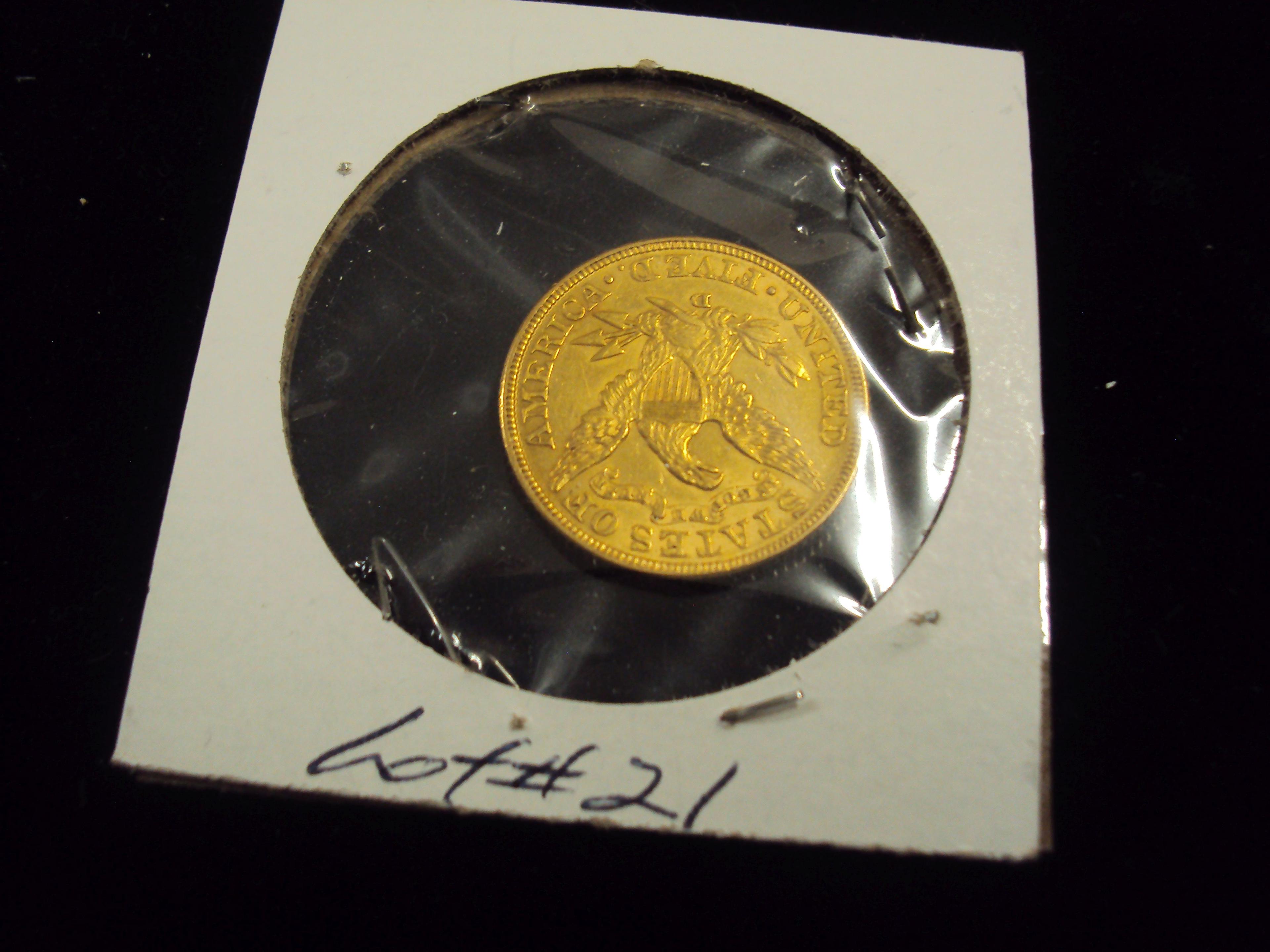 1906-D $5 GOLD EAGLE