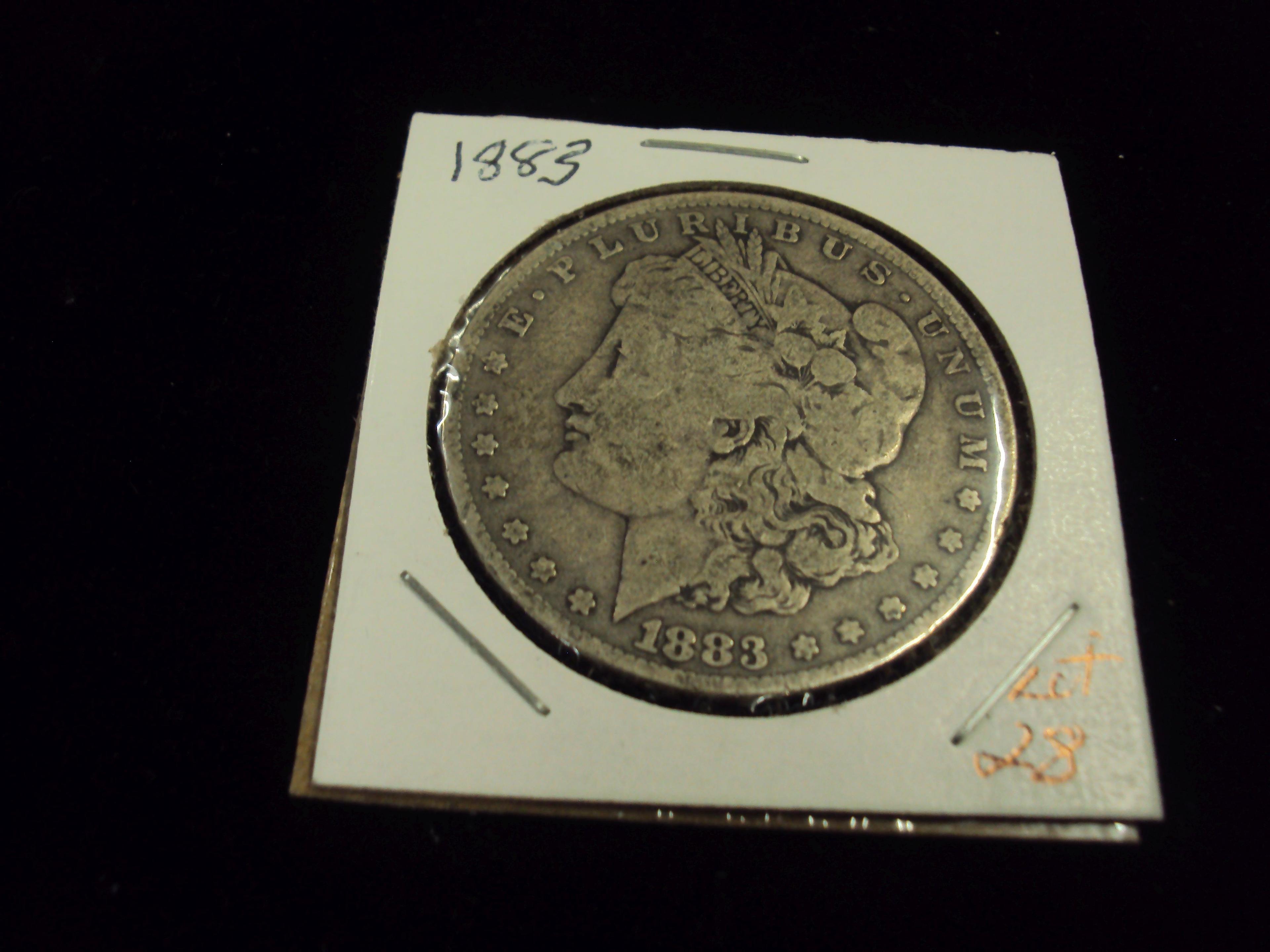 1883 MORGAN SILVER DOLLAR