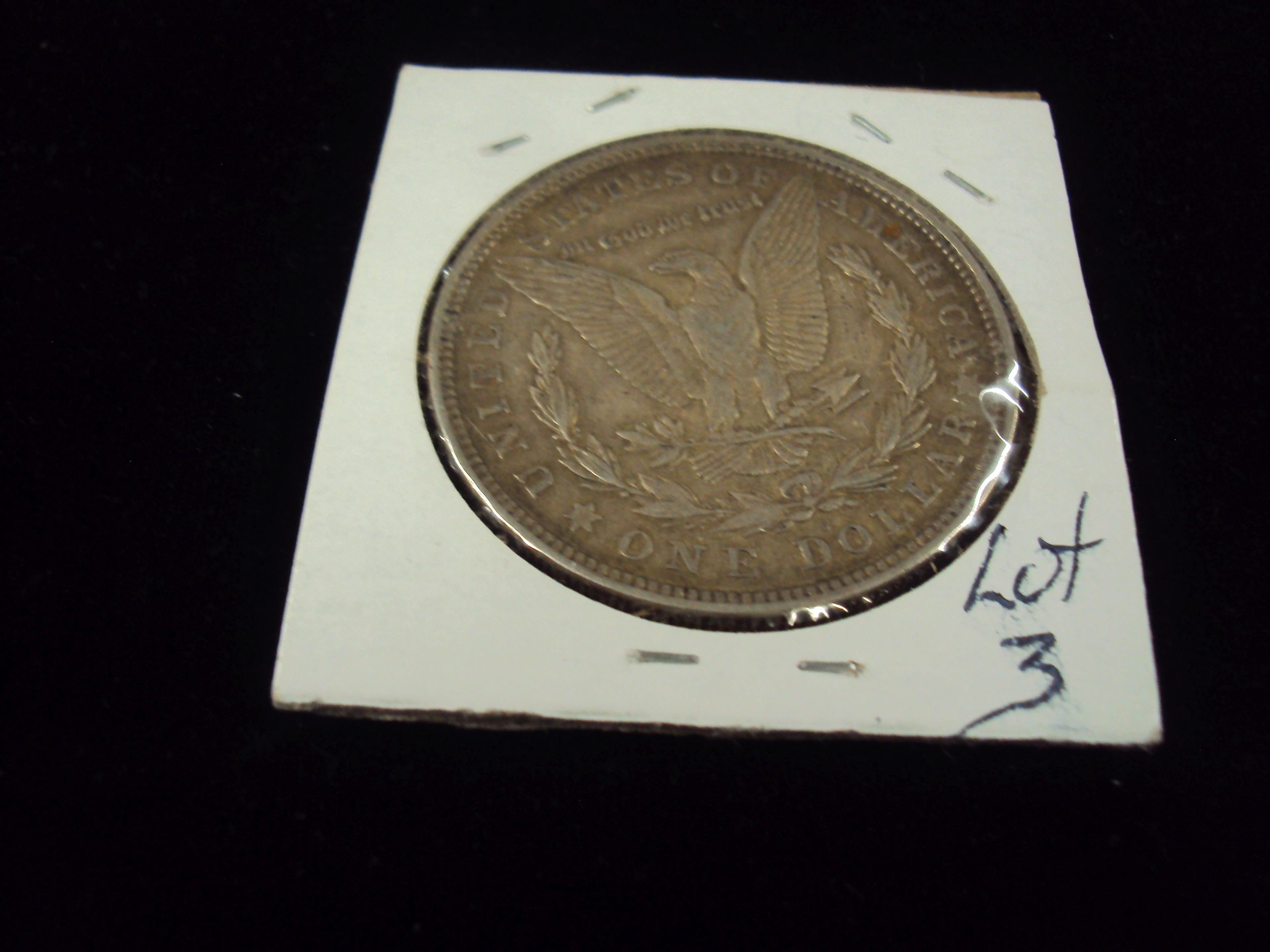 1921-D MORGAN SILVER DOLLAR