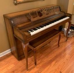 PFund’s Hammond Organ upright piano & bench