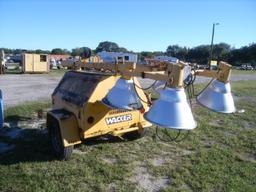 11-01110 (Equip.-Light tower)  Seller:Sarasota County Commissioners 1995 WACKER LT4 SINGLE AXLE PORT