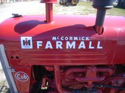 11-01144 (Equip.-Tractor)  Seller:Private/Dealer McCORMICK FARMALL CUB GAS FARM TRACTOR