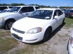 11-05125 (Cars-Sedan 4D)  Seller:Pinellas County Sheriff-s Ofc 2006 CHEV IMPALA