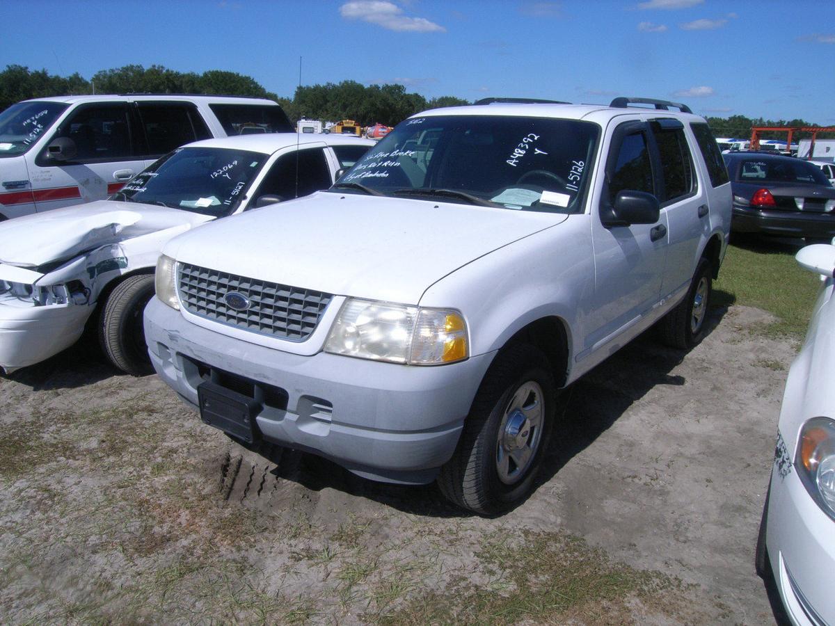 11-05126 (Cars-SUV 4D)  Seller:City of Bradenton 2002 FORD EXPLORER