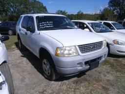 11-05126 (Cars-SUV 4D)  Seller:City of Bradenton 2002 FORD EXPLORER