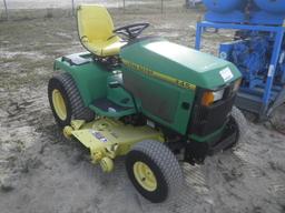 12-01154 (Equip.-Mower)  Seller:Private/Dealer JOHN DEERE 445 54 INCH RIDING MOWER