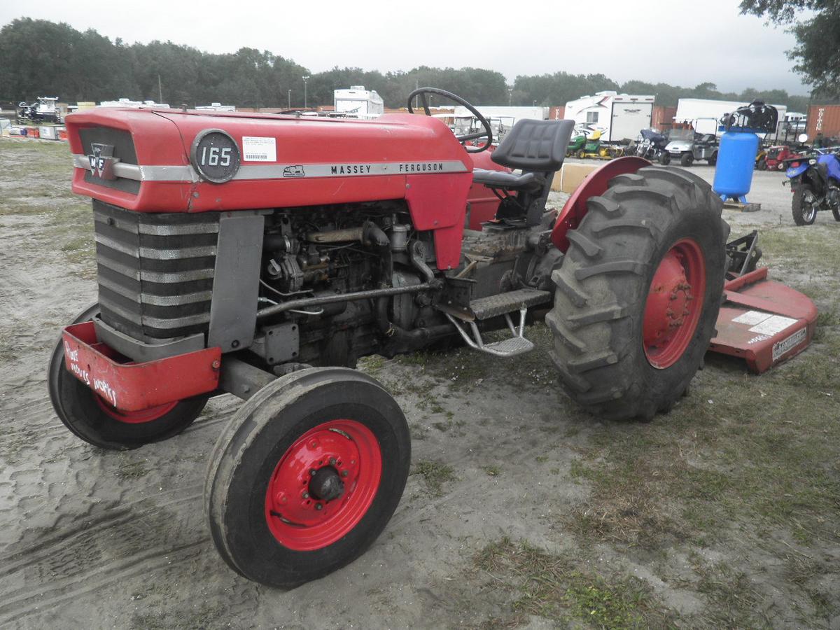 1-01134 (Equip.-Tractor)  Seller:Private/Dealer MASSEY FERGUSON 165 TRACTOR WITH BUSH