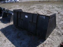 1-01158 (Equip.-Implement- misc.)  Seller:Private/Dealer MIDSTATE 1 YARD SKID STEER LOADER MULCH