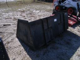 1-01158 (Equip.-Implement- misc.)  Seller:Private/Dealer MIDSTATE 1 YARD SKID STEER LOADER MULCH