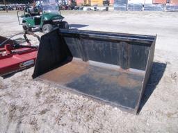 1-01158 (Equip.-Implement- misc.)  Seller:Private/Dealer MIDSTATE 1 YARD SKID STEER LOADER MULCH