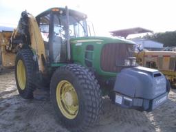 2-01146 (Equip.-Tractor)  Seller:Sarasota County Commissioners JOHN DEERE 7130 ENCLOSED CAB 4X4 TRAC