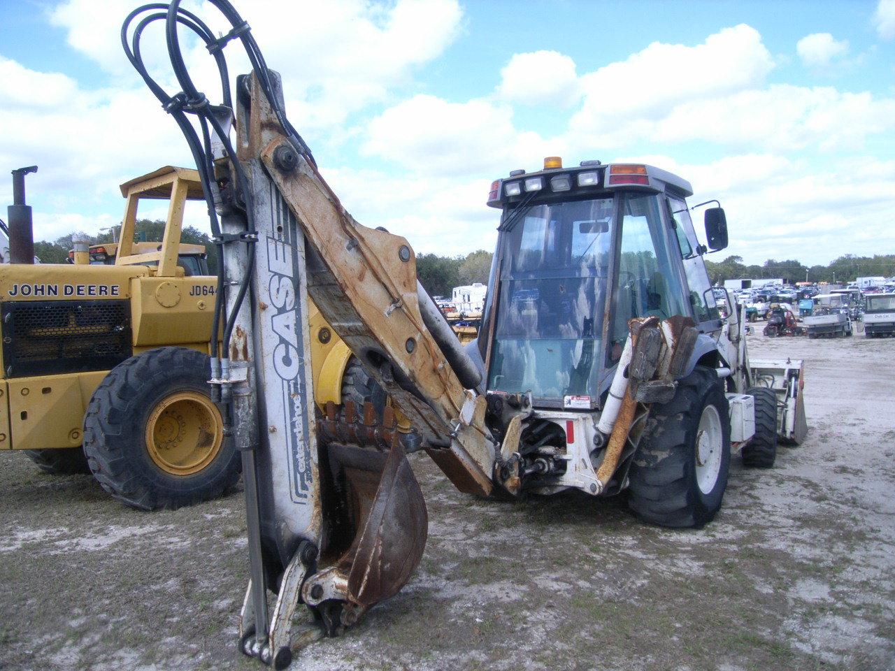 2-01176 (Equip.-Backhoe)  Seller:City of St.Petersburg CASE 580 SUPER L 4X4 TRACTOR LOADER