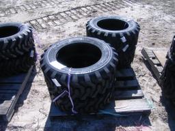 2-01164 (Equip.-Misc.)  Seller:Private/Dealer (4)10-16.5 SKS 332 SKID STEER TIRES(NEW)