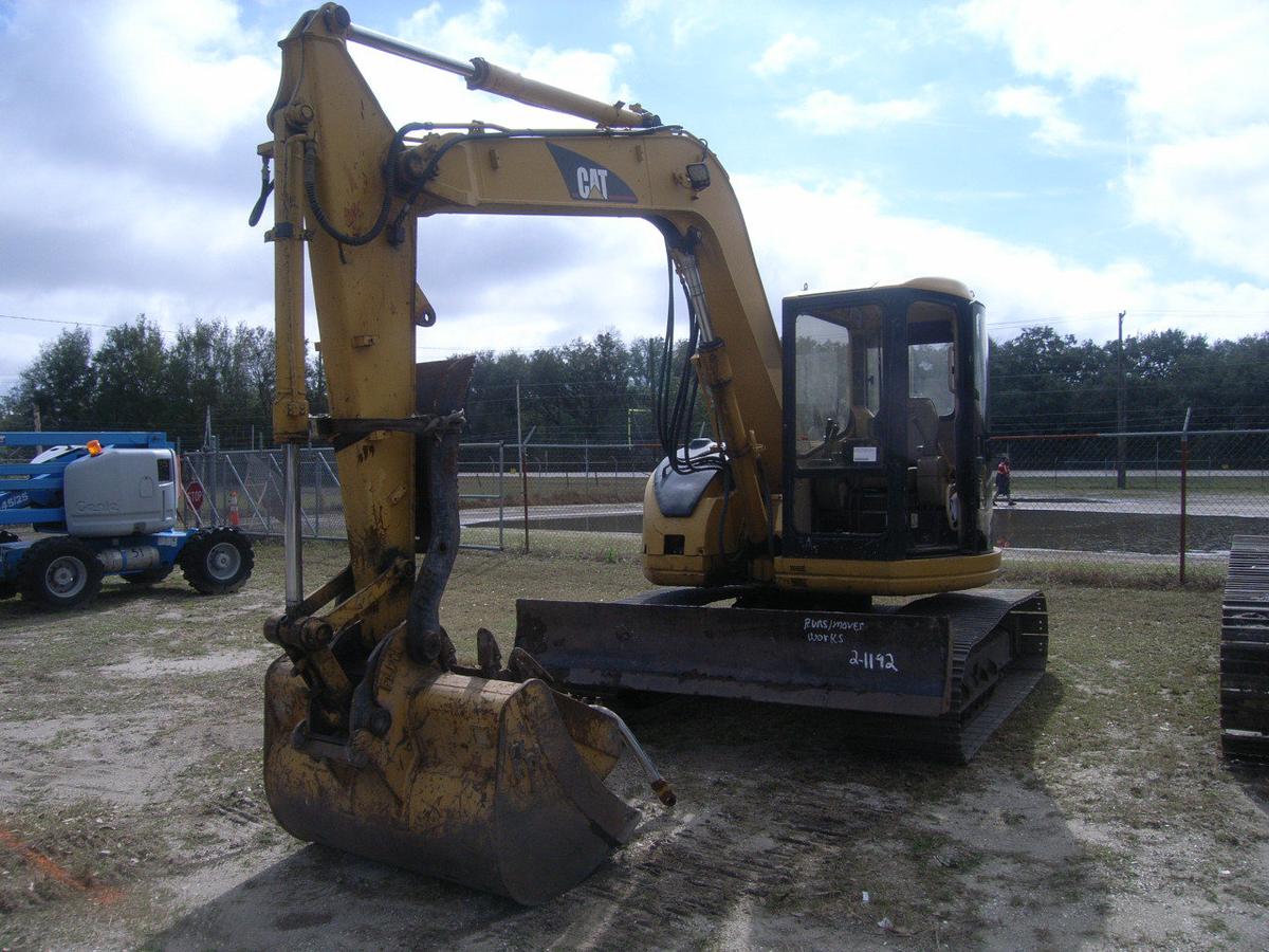 2-01192 (Equip.-Excavator)  Seller:Private/Dealer CAT 308B-SR TRACK EXCAVATOR WITH EXTRA