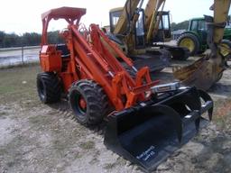 2-01194 (Equip.-Loader- wheeled)  Seller:Private/Dealer MINI WHEEL LOADER WITH GRAPPLE BUCKET