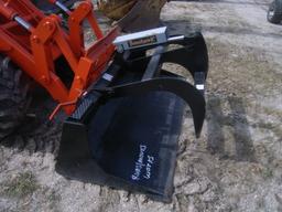 2-01194 (Equip.-Loader- wheeled)  Seller:Private/Dealer MINI WHEEL LOADER WITH GRAPPLE BUCKET