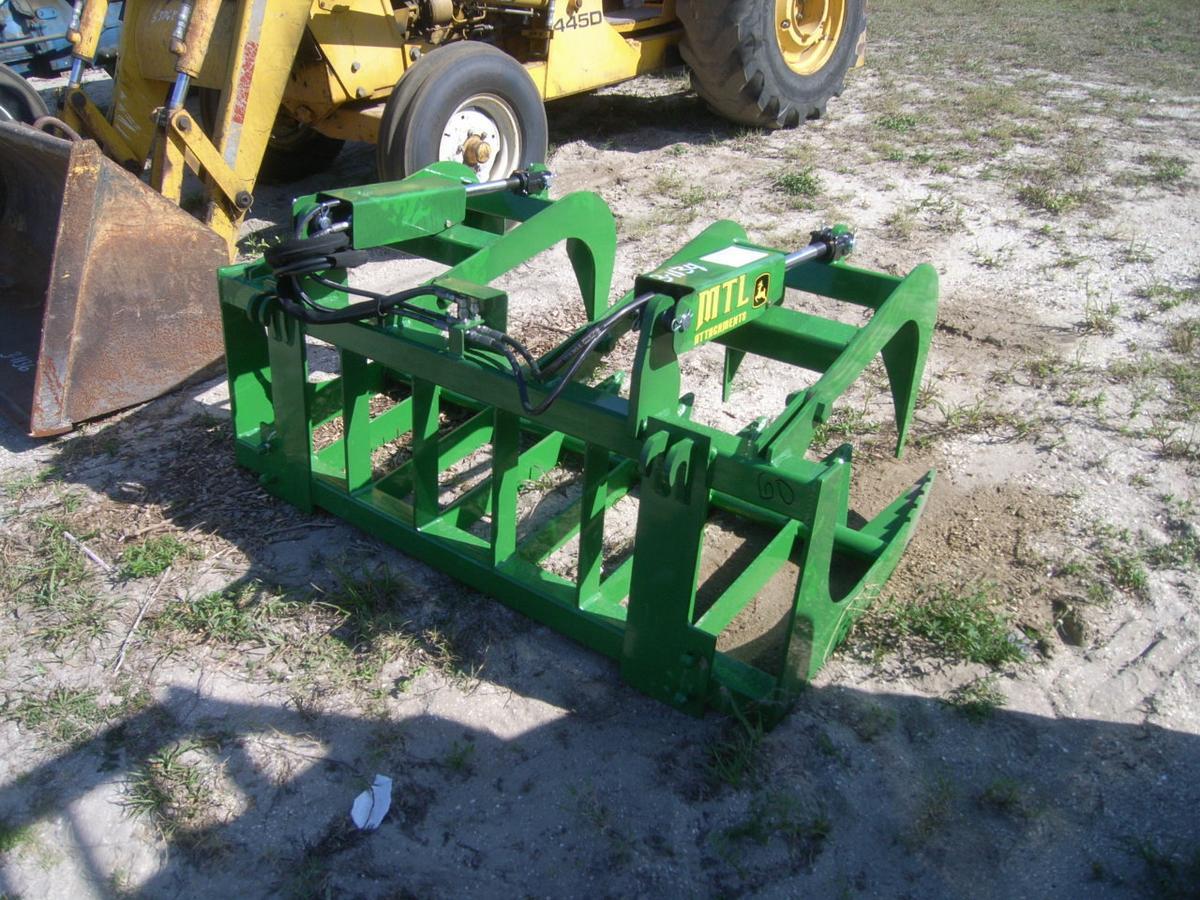 3-01134 (Equip.-Implement- Farm)  Seller:Private/Dealer MTL JOHN DEERE GRAPPLE RAKE ATTACHMENT