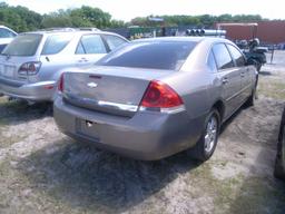 3-05142 (Cars-Sedan 4D)  Seller:Florida State FDLE 2007 CHEV IMPALA