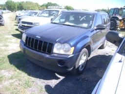 3-06115 (Cars-SUV 4D)  Seller:Florida State FDLE 2005 JEEP CHEROKEE