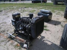 6-01116 (Equip.-Generator)  Seller:Private/Dealer NORPRO 18KW DIESEL GENERATOR WITH 50 GAL