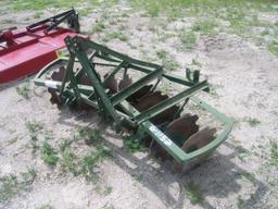 6-01152 (Equip.-Implement- Farm)  Seller:Private/Dealer 3PT HITCH DISC HARROW