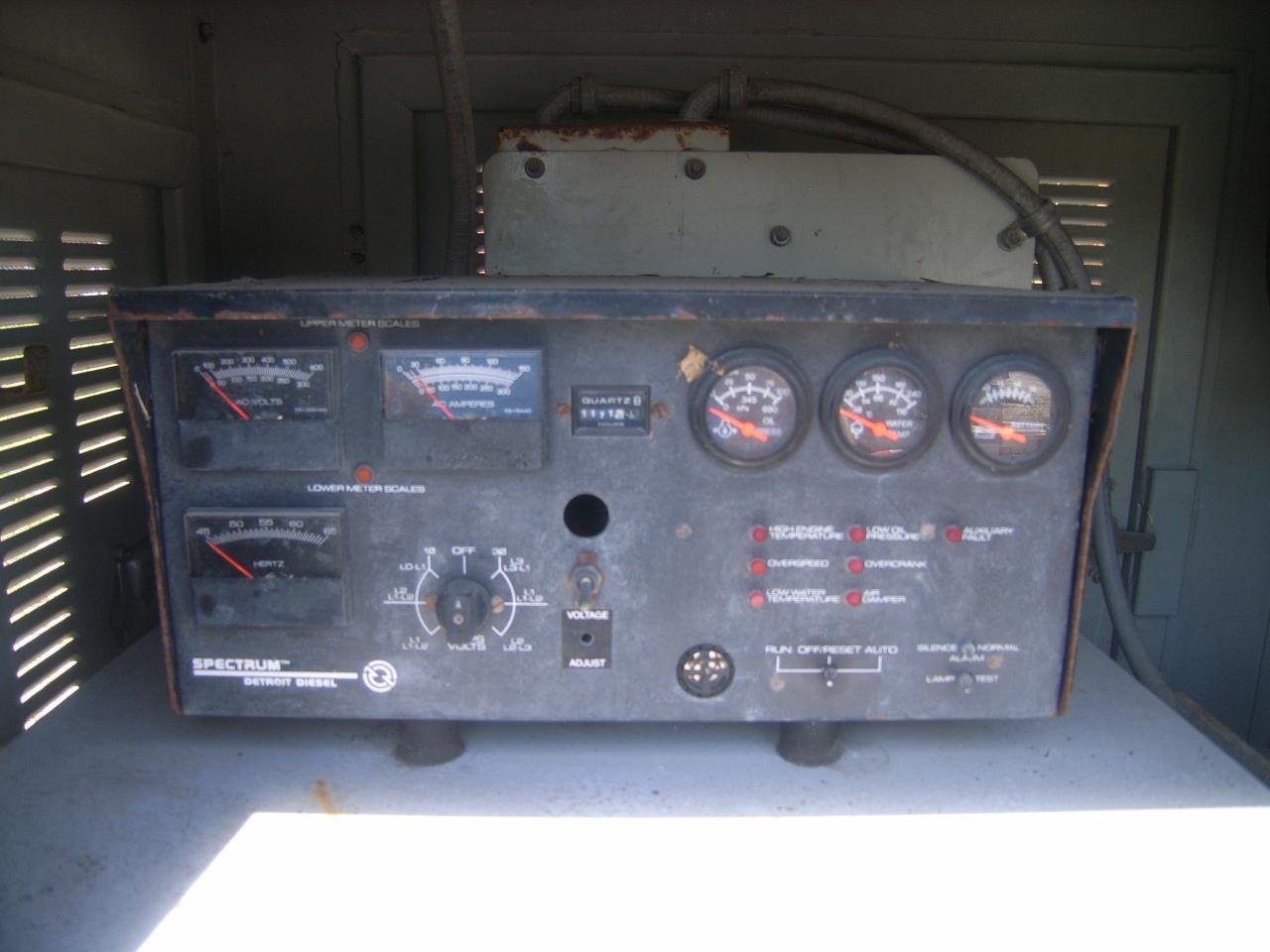 7-01158 (Equip.-Generator)  Seller:Manatee County 2000 SPEC MDL#6