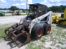 8-01126 (Equip.-Loader- skid steer)  Seller:Private/Dealer BOBCAT 853 SKID STEER LOADER WITH