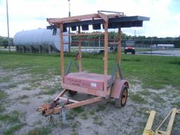 8-01134 (Equip.-Traffic control)  Seller:Manatee County 2002 ALLMAND 2200 SINGLE AXLE TAG ALONG
