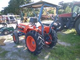 8-01188 (Equip.-Tractor)  Seller:Private/Dealer KIOTI LB2202 OROPS DIESEL FARM TRACTOR