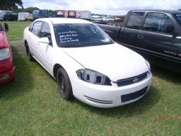 8-05115 (Cars-Sedan 4D)  Seller:Pasco County Sheriff-s Office 2007 CHEV IMPALA