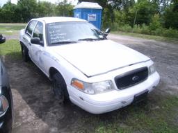 8-05110 (Cars-Sedan 4D)  Seller:Hillsborough County Sheriff-s 2007 FORD CROWNVIC