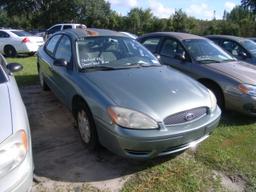 10-05126 (Cars-Sedan 4D)  Seller:Florida State C&F/DCF 2007 FORD TAURUS