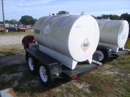 11-01136 (-Utility flatbed)  Seller:Hillsborough County B.O.C.C. 2009 C&B STEEL TRAILER WITH 500 GAL