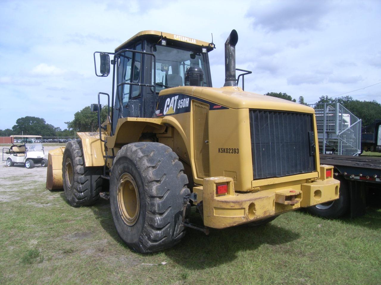 11-01152 (Equip.-Loader- wheeled)  Seller:Manatee County CATERPILLAR 950H ENCLOSED CAB WHEEL LOAD